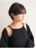 耳掛けかわいい丸みショート 2