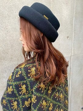 ヒート バイ アンカットラウンジ 渋谷(HEAT by UNCUT&LOUNGE) 暖色カラー/秋カラー/ケアブリーチ/オレンジカラー［渋谷］