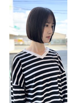 サンド 鹿児島中央(sand) ボブ/黒髪/グレー/韓国ボブ/髪質改善[鹿児島中央駅]