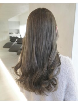 ガリカ 渋谷(Gallica) 【Gallica】透明感オリーブベージュ/ブリーチなしダブルカラー