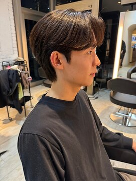 ダブル(W) 韓流/センターパート