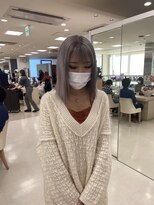 ケンジ 平塚ラスカ店(KENJE)&nbsp;パープルシルバー/ケアブリーチ/ハイトーン/湘南/平塚