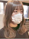 姫カット/シアーカラー/フレアバング[津田沼]