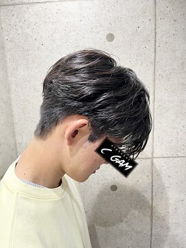 アルファベットシーガム(C gam) ニャアンスパーマ韓国モテヘアー