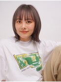 ★20代30代カジュアルボブハイトーンカラー