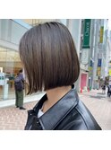 【Lloyd 大宮】丸みボブ×ダークブラウン