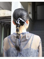 ヘアアレンジメント ボガスティーズ 溝の口店(Hair arrangement Vogusty's)&nbsp;タイトポニー