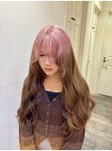 ピンクルーツカラー♪