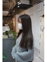 カフカ(CAFCA)&nbsp;マロングレージュ×パツっとロング【Taisuke】