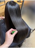 髪質改善ストレート