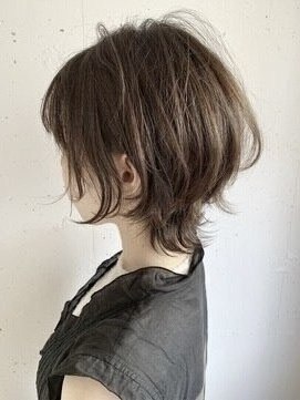 ダブルトーキョー シブヤ(W-TOKYO SHIBUYA) ショートウルフ×大人ハイライト☆ボブウルフ ウルフカット