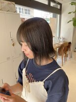 リル 茅ヶ崎(Liru:)&nbsp;イメチェン/ホワイトブロンド/外ハネボブ/美髪/茅ヶ崎駅