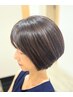 【髪質改善☆髪本来の美しさを】カット+カラー+トリートメント￥16500