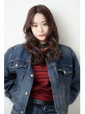 艶髪♪韓国風レイヤー×小顔巻き髪ヘア