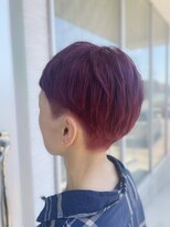 アメイジングヘアー 美沢店(AMAZING HAIR)&nbsp;ブリーチハイトーンピンクアッシュハンサムショート