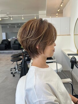 アルトル 池袋2nd(altru) ◇大人可愛い20代30代40代50代前下がりショートボブ丸みショート