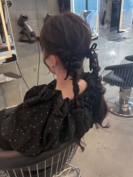 ウム(umu.) お呼ばれhair set