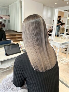 マイラグーン(MY LAGOON) ダブルカラー/バレイヤージュ/白髪ぼかし/韓国風ヘア/髪質改善