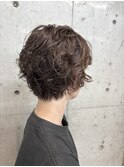 ショートウェーブパーマスタイル