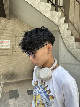 外国人風スペインカール