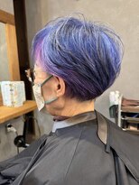 ボスコ 下北沢店(bosco)&nbsp;グレイヘア×色遊び