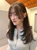 ローレンアオ(LOREN AO)&nbsp;黒髪/クラゲヘアー/オリーブグレー/小顔/ココアベージュ/矢場町