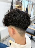 宇都宮メンズカットメンズパーマツイストパーマ波巻きパーマ眉毛