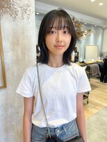 グラッド ナチュラル ヘアー(glad NATURAL HAIR)&nbsp;ナチュラル可愛い♪外ハネミディ