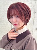 クールショート/コーラルピンク/20代30代40代50代/ 立川