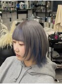 ボブウルフ　blue×gray