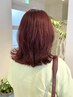 カラー+3stepハホニコトリートメント ¥10500