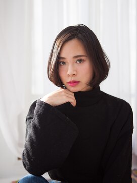 ヘアーワークスミスト 池袋店(Hair Works MIST) 大人クールなクラシカルボブ