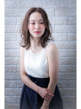 ソア 武蔵小杉(SOAR) 着物も◎デジタルパーマ&イルミナカラーのヘルシーレイヤーボブ