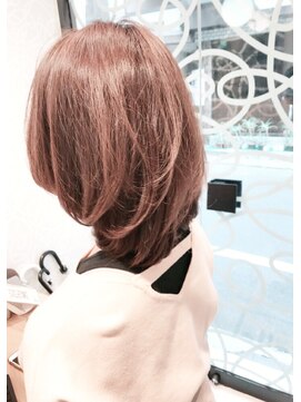 ミッシェル アフロート(michelle afloat) 20代30代40代50代東京ひし形トップふんわり動きCカーブレイヤー