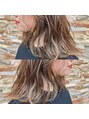 アンフィ ヘアー(Amphi hair)&nbsp;インナーカラーバレイヤージュフェイスフレーミング☆☆