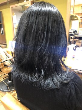 ボウ(BOW) シック ネイビーカラー