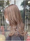 透明感ベージュカラー(^^)