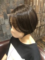 ヘアー クリエイト カルバリ(HAIR CREATE Calbari) 大人女子のハンサムショートボブ