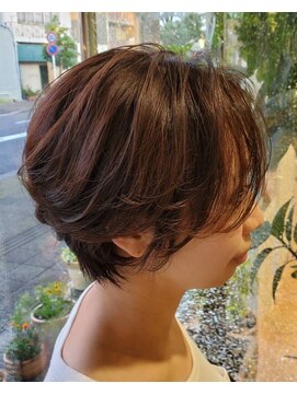 ヘアーアンドメイク ペリドット(hair&make Peridot) 前髪なしショート/横顔美人/大人ショート/30代/40代/50代/60代