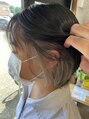 エイチヘアープロダクト(H hair product)&nbsp;デザインカラーでいつものカラーにちょっぴり変化を♪