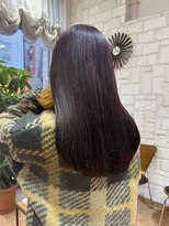グリー ヘアプロデュース 千葉店(Gree hair produce) ラベンダーピンク/ブリーチ履歴有り/プラチナトリートメント