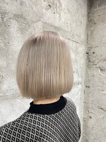 ココ 本八幡(KOKO)&nbsp;#10代20代30代#ケアブリーチ#ダブルカラー#グレージュ #グレー