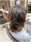 細毛さん注目! トップふんわりレイヤースタイル
