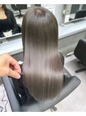グレージュ×髪質改善トリートメント