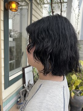 チョコレート(chocolate) 漆黒パーマ