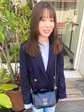 モク 大阪梅田店(MOK) 【繊細な動き】レイヤーロング