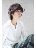 イルウィ(irwi)&nbsp;【メンズヘア】ミディアムマッシュウルフ