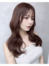 【オーダーメイド★ケアカラー】透明感カラーからミルクティー系までモテ色が◎頭皮にも髪にも優しい薬剤！