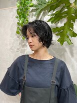 ウーフ(U-fu) ショートボブパーマ