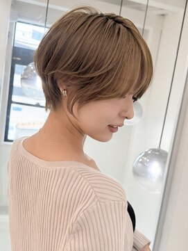 ロンドエニカ 大宮(Lond enika) 前髪カタログアンブレラカラーこなれミディウェーブパーマ大宮